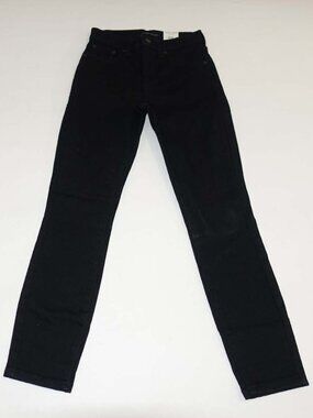 Lucky Brand Women's Bridgette High Rise Skinny Jeans Size 0 / 25 Ankle NWT Black